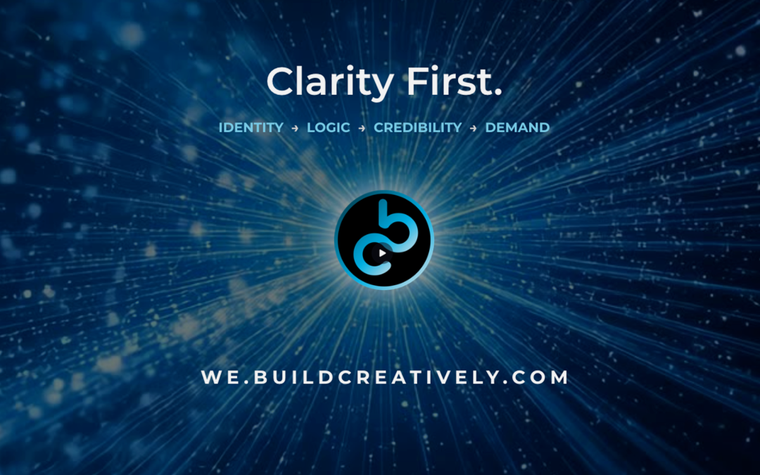 Clarity Before Creativity
